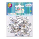 Cekiny halogenowe 8mm 10g. srebrny *5963*