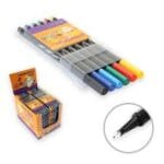 Cienkopis 6szt/kolorów. Grubość linii 0,7mm. *2823*