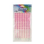 DŻETY SAMOPRZYLEPNE RÓŻOWY PERŁOWE 133 SZT DS94*8583*