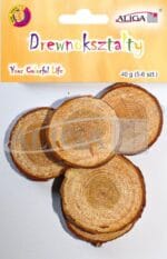 Drewnokształty 4~6cm, 5-6szt 40g. *3181*
