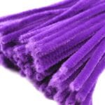 Druciki kreatywne fioletowe 40szt/30cm *4653*