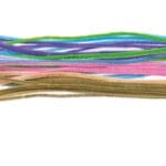 Druciki kreatywne pastelowe 40szt/30cm. Mix kolorów. *0167*