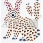 Dżety, kryształki samoprzylepne wielkanocne JET-2906