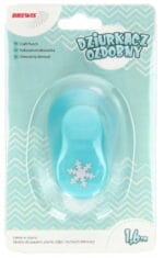 Dziurkacze ozdobne 1,6cm śnieżynka *0068*