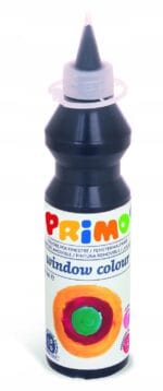 Farba do malowania na szkle Primo 80 ml czarna 650W800 *26505*