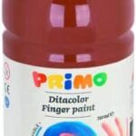 Farba do malowania palcami Primo 750 ml brązowa 227TD750730 *2275*