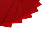 Filc czerwony A4 10 szt.*5362*