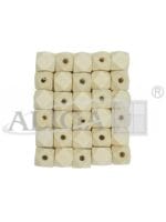 Koraliki drewniane, geometryczne 12mm, otwór 4mm 30szt PJ-0768 - obrazek 3