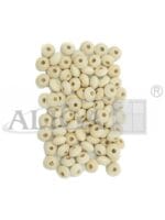 Koraliki drewniane płaskie 14/8mm, otwór 5mm 80szt PJ-0782 - obrazek 3