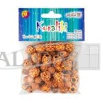 Koraliki plastikowe, dekoracyjne, mix wzorów i rozmiarów 60szt PJ-0590