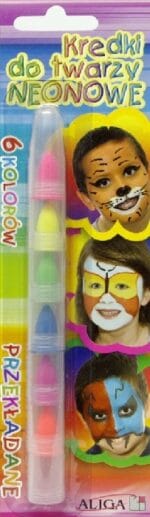 Kredka neonowe do malowania ciała i twarzy FWC-6N*2137*