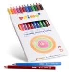 Kredki ołówkowe sześciokątne grube PRIMO 12 kolorów Ø 5,5 mm 510MAXI12E*5107*