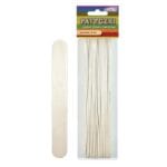 PATYCZKI DREWNIANE/LARYNGOLOGICZNE NATURALNE 25SZT 200X25X1,6MM PK-0029*0029*