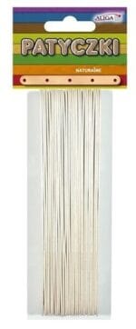 PATYCZKI DREWNIANE/LARYNGOLOGICZNE NATURALNE 25SZT 200X25X1,6MM PK-0029*0029* - obrazek 3