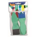 Pędzle gumowe 4 szt *6086*