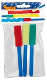 Pędzle z gąbki małe 3 szt *6062*