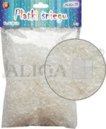 Płatki śniegu biało - perłowe 80g OS-40*4668*