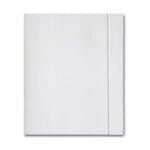 Teczka z gumką biała A4 *8949*