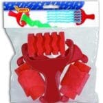 Wałek do malowania z gąbki 3 szt. Opakowanie 18,5x21x4cm *6048*