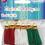 Zawieszki kreatywne 6 szt dł. 42 mm.*3396*