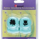 Zestaw 2 dziurkaczy kreatywnych kwiatki *1886*