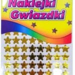 Album z naklejkami gwiazdki 936szt. 9 kartek. Rozmiar 14,5x24cm. *6167*