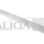 BIBUŁA SREBRNA DEKOR. METALIZOWANA KARBOWANA 50x150cm Gramatura 60g, 95% marszczona KDM-402*4023*