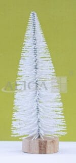 Choinka biała z tworzywa sztucznego 15cm *1209*