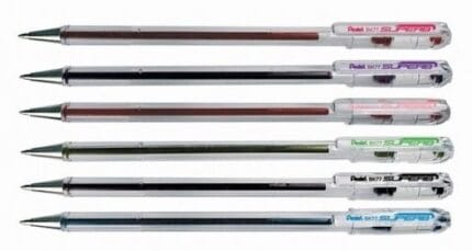 Długopis 0,7mm SUPERB czerwony BK77-B PENTEL*7038*7035*