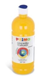 Farba akrylowa w butelce 1000ml żółta 404TA100201*4047*