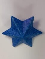 GWIAZDA STYROPIANOWA NIEBIESKA TWARDA 70mm / 1szt - obrazek 2