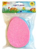 JAJKA Z PIANKI 18 szt./11cm ( 9 szt. + 9 szt. z brokatem) PVE02 *0709* - obrazek 2