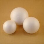 KULA STYROPIANOWA 2,5 cm / 1szt