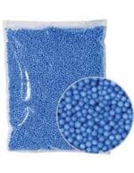Kuleczki styropianowe 10g. Rozmiar 4mm niebieskie *2949*