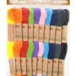 Mulina 10 kolorów 8m *6657*