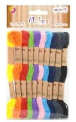 Mulina 10 kolorów 8m *6657*