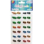 NAKLEJKI OCZKA MIX 28 PAR MT-6236 blister 9,cm x 16cm*6236*