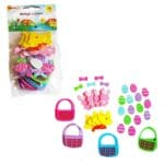 NAKLEJKI OZDOBNE Z PIANKI 36 SZT. PVE05 MIX WIELKANOC *0730*0747*