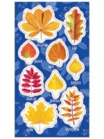 NAKLEJKI PAPIEROWE JESIENNE LIŚCIE 10160689 wym. blistra 8x15cm*0952*