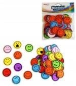 NAKLEJKI Z PIANKI UŚMIECHY 50 szt. PVC-30 *2468*