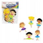 Naklejki z pianki Taniec 16szt PVC38 *3076*