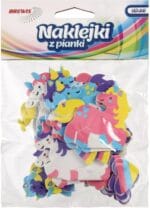 Naklejki z pianki jednorożec 28szt PVC41 *3106*