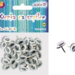 Oczka na szpilce o średnicy 10mm/30szt, dł. szpilki 9mm MT-6411*7813*