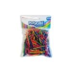 Patyczki drewniane zapałki 42mm mix kolorów 500 szt PKZ42*9764*