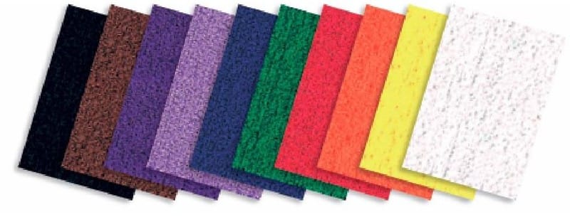 Pianka pluszowa 10 kolorów A4. *2896* Pianka pluszowa 10 kolorów A4. *2896* - obrazek 1