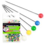 SZPILKI 28mm KOLOROWE 100szt *8382*