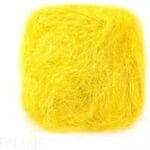 Sizal dekoracyjny żóły 30g K-003*3930*