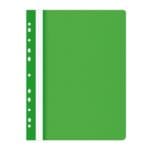 Skoroszyt OFFICE PRODUCTS, PP, A4, miękki z europerforacją, 100/170mikr., wpinany, zielony*7232*7249