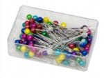 Szpilki z kolorową główką mix 22mm/100szt. SPK-MIX1, SPK-MIX2*6396*6419*9770*7476*