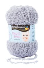 WEŁNA / WŁÓCZKA 25G/1 MOTEK LENJA SOFT STRUKTURA BARANKA SZARA 100% POLIESTER*8478*